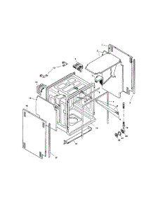 Tank Assembly parts for Bosch Dishwasher SHU5312UC/12 from AppliancePartsPros.com