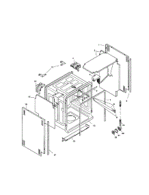 Tank Assembly parts for Bosch Dishwasher SHU5314UC/12 from AppliancePartsPros.com