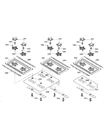 Burner Assy parts for Thermador Gas Range PRG486ELG02 from AppliancePartsPros.com