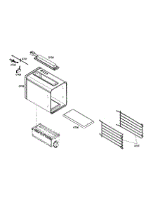 Left Oven 1 parts for Thermador Gas Range PRG486ELG02 from AppliancePartsPros.com