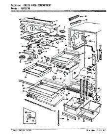 Fresh Food Compartment parts for Maytag Refrigerator NNT179K/AC25B from AppliancePartsPros.com