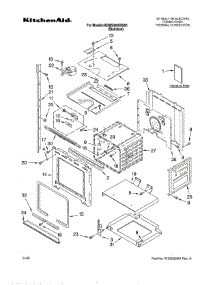 Oven parts for Kitchenaid Wall Oven/Microwave Combo KEMS308SSS03 from AppliancePartsPros.com
