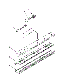 Control Panel Parts parts for Jenn-Air Side-By-Side Refrigerator JS42NXFXDW10 from AppliancePartsPros.com