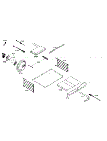 Oven parts for Thermador Gas Range PRL364EDH03 from AppliancePartsPros.com