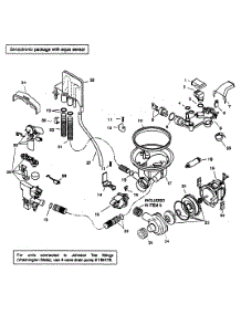 Component Assy parts for Bosch Dishwasher SHU66E07UC/14 from AppliancePartsPros.com