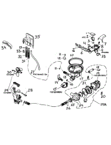 Component Assy parts for Bosch Dishwasher SHU43C05UC/14 from AppliancePartsPros.com