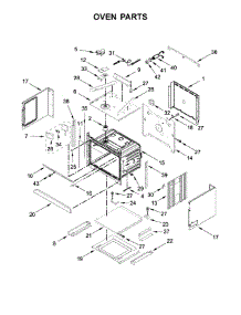 Oven Parts parts for Kitchenaid Wall Oven/Microwave Combo KOCE507EBL06 from AppliancePartsPros.com