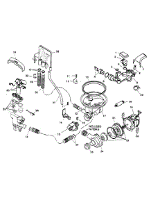 Component Assy parts for Bosch Dishwasher SHU5306UC/12 from AppliancePartsPros.com