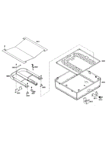 Cabinet Parts 2 parts for Thermador Gas Range PRG364ELG01 from AppliancePartsPros.com