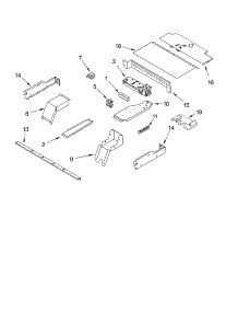 Top Venting parts for Kitchenaid Electric Wall Oven KEBC208KSS00 from AppliancePartsPros.com