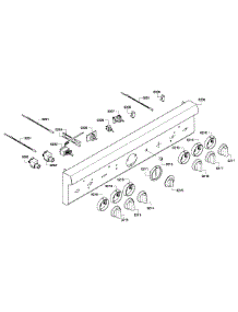Control Panel parts for Thermador Gas Range PRG364GDH/01 from AppliancePartsPros.com