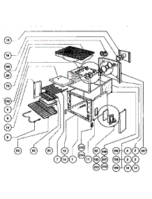 Main Oven Liner And Module parts for Thermador Electric Range RED30VQ from AppliancePartsPros.com