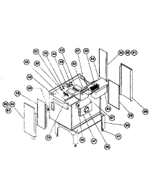 (Drop-In) Main Body parts for Thermador Electric Range RED30VQ from AppliancePartsPros.com