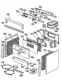 Control / Door And Trims parts for Thermador Gas Range PRSG364GLS from AppliancePartsPros.com