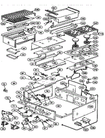 Griddle Assembly parts for Thermador Gas Range PRSG364GLS from AppliancePartsPros.com