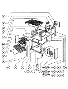 Main Oven Liner And Module parts for Thermador Electric Range RES30Q from AppliancePartsPros.com