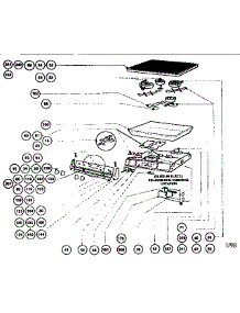 Electric Burner Box Assembly parts for Thermador Electric Range RES30Q from AppliancePartsPros.com