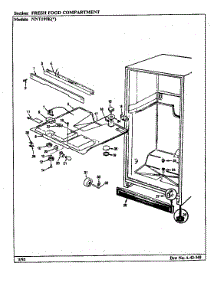 Fresh Food Compartment parts for Maytag Refrigerator NNT199KA/CC67A from AppliancePartsPros.com