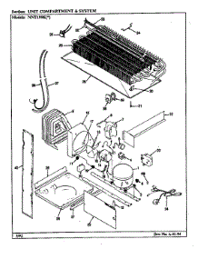 Unit Compartment & System parts for Maytag Refrigerator NNT199KA/CC67A from AppliancePartsPros.com