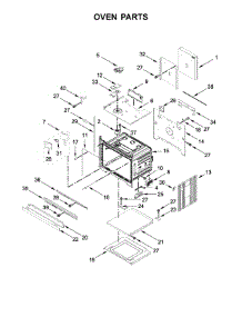 Oven Parts parts for Kitchenaid Electric Wall Oven KODT107ESS02 from AppliancePartsPros.com
