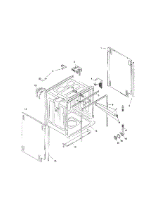 Tank Assembly parts for Bosch Dishwasher SHI4302UC/12 from AppliancePartsPros.com