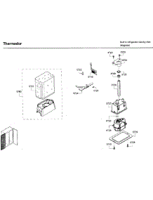Motor Asy parts for Thermador Side-By-Side Refrigerator T42BD820NS/00 from AppliancePartsPros.com