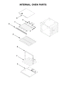 Internal Oven Parts parts for Kitchenaid Electric Wall Oven KOST107ESS02 from AppliancePartsPros.com