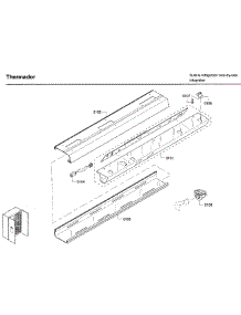 Light Panel parts for Thermador Side-By-Side Refrigerator T42BD820NS/10 from AppliancePartsPros.com