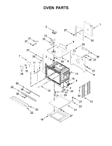 Oven Parts parts for Kitchenaid Electric Wall Oven KODT100ESS03 from AppliancePartsPros.com