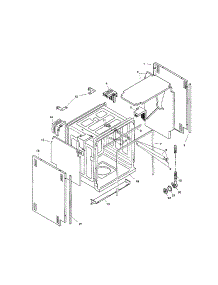 Tank Assembly parts for Bosch Dishwasher SHI6805UC/12 from AppliancePartsPros.com