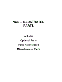 Optional Parts (Not Included) parts for Kitchenaid Electric Wall Oven KOSC504ESS01 from AppliancePartsPros.com