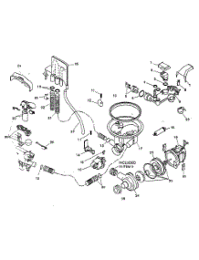 Component Assy parts for Bosch Dishwasher SHU3336UC/11 from AppliancePartsPros.com