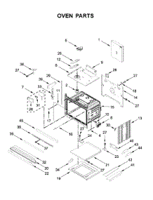 Oven Parts parts for Kitchenaid Electric Wall Oven KOSE900HBS00 from AppliancePartsPros.com
