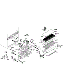 Freezer parts for Thermador Bottom-Mount Refrigerator T36IT71NNP/12 from AppliancePartsPros.com