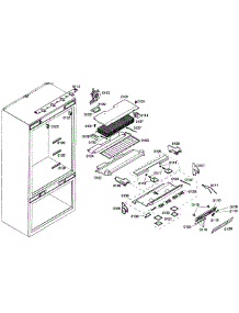 Control Assy parts for Thermador Bottom-Mount Refrigerator T36IT71NNP/12 from AppliancePartsPros.com