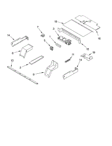 Top Venting Parts, Optional Parts parts for Kitchenaid Electric Wall Oven KEBC208KSS01 from AppliancePartsPros.com
