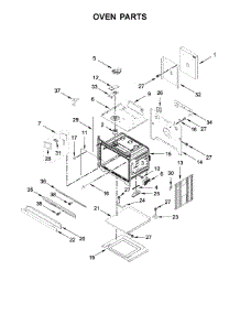 Oven Parts parts for Kitchenaid Electric Wall Oven KODE300ESS04 from AppliancePartsPros.com