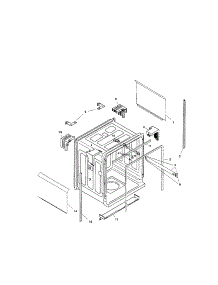 Tank Assembly parts for Bosch Dishwasher SHU3036UC/11 / FD 8002-8003 from AppliancePartsPros.com