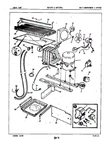 Unit Compartment & System parts for Maytag Refrigerator ENT17F4A/5A80A from AppliancePartsPros.com