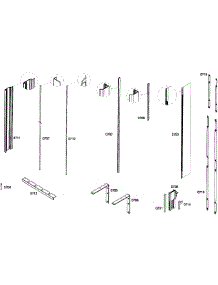 Installation parts for Thermador Bottom-Mount Refrigerator T36IT71FN/25 from AppliancePartsPros.com