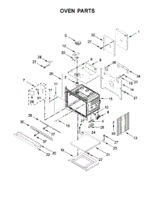 Oven Parts parts for Kitchenaid Electric Wall Oven KODE507EBL04 from AppliancePartsPros.com
