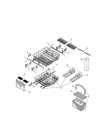 Racks parts for Bosch Dishwasher SMU4052UC/14 / FD7402-7902 from AppliancePartsPros.com