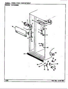 Fresh Food Compartment parts for Maytag Refrigerator GDNS22M92/CP33A from AppliancePartsPros.com