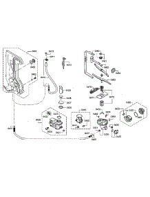 Pump parts for Bosch Dishwasher SHEM78WH5N/32 from AppliancePartsPros.com