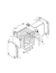 Tank Assembly parts for Bosch Dishwasher SHU5312UC/11 from AppliancePartsPros.com