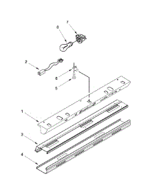 Control Panel Parts parts for Jenn-Air Side-By-Side Refrigerator JS42NXFXDW05 from AppliancePartsPros.com