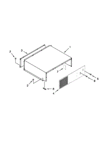 Top Grille And Unit Cover Parts parts for Jenn-Air Side-By-Side Refrigerator JS42NXFXDW05 from AppliancePartsPros.com
