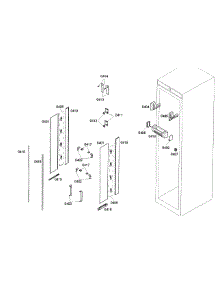 Lighting parts for Thermador Refrigerator T24IR70NSP/40 from AppliancePartsPros.com