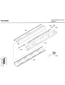 Light Panel parts for Thermador Side-By-Side Refrigerator T42BD820NS/02 from AppliancePartsPros.com