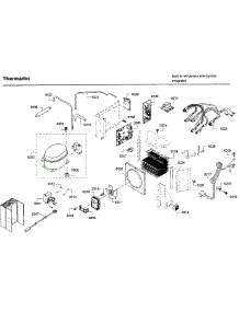 Motor & Compressor parts for Thermador Side-By-Side Refrigerator T42BD820NS/02 from AppliancePartsPros.com